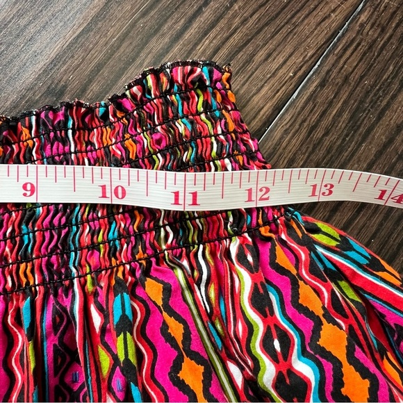 For the Republic Colorful Patterned Women's Skirt - Picture 4 of 6